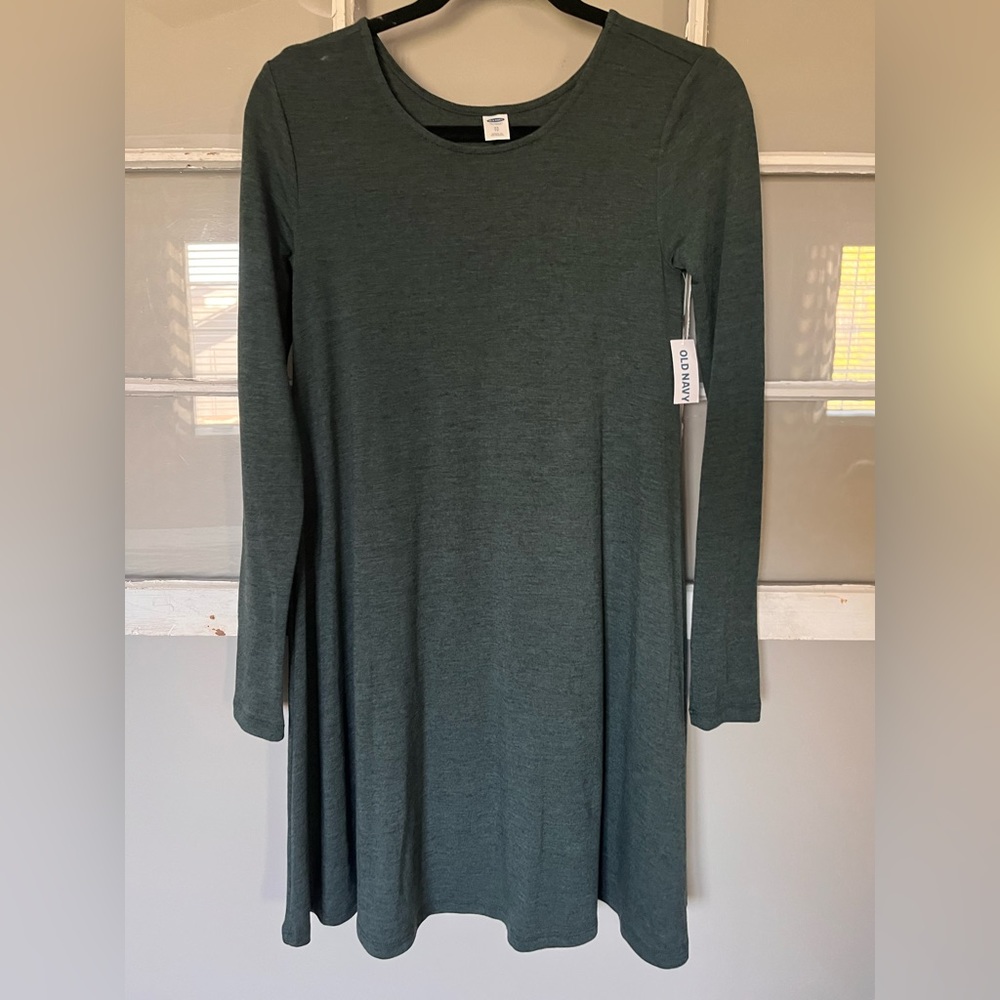 Old Navy swing dress - green - XS - BNWT